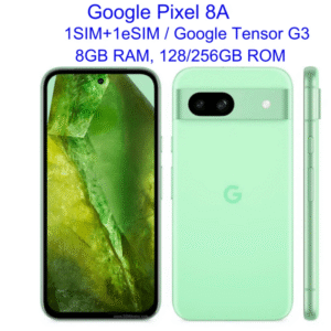 Google Pixel 8a 5G Pixel8A 6.1" OLED 8GB RAM 128/256GB ROM NFC Octa Core Google Tensor G3 Original Unlocked Android Cell Phone