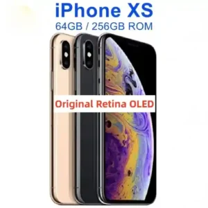 Apple iPhone XS – 5.8" OLED, A12 Bionic, Face ID, Unlocked