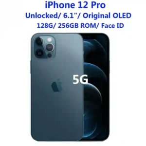 Apple iPhone 12 Pro – 6.1" OLED, A14, 12MP, Face ID, 128GB/256GB, Unlocked 5G, Dual SIM