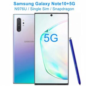 Samsung Galaxy Note10+ 5G – 256GB, 12GB RAM, Snapdragon