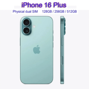 Original Apple iPhone 16 Plus Dual SIM Mobile Phone 6.7" Super Retina XDR OLED 48MP iOS 18 5G Smartphone Unlocked