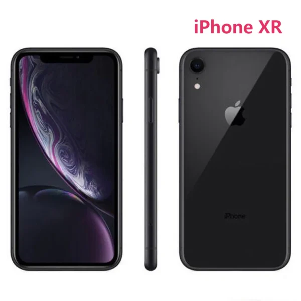 Apple iPhone XR 3G 4G LTE Mobile Cell Phone Original Unlocked Face ID 6.1" Retina 3GB RAM 64GB/128GB ROM 12MP IOS CellPhone